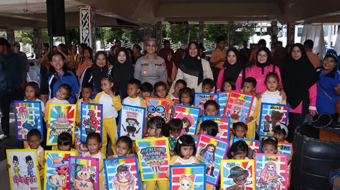 Polres Pematangsiantar Gelar Kampanye Serentak Rise and Speak