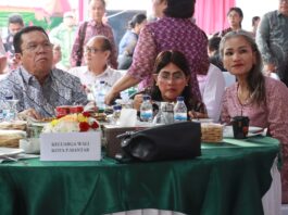 Kapolres Pematangsiantar Hadiri Open House di Rumah Dinas Wali Kota Pematangsiantar 