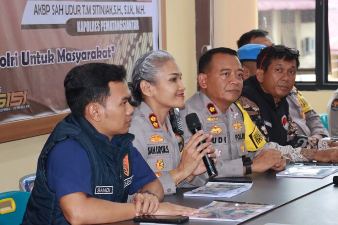 Kapolres Pematangsiantar Pimpin Press Release Akhir Tahun 2025
