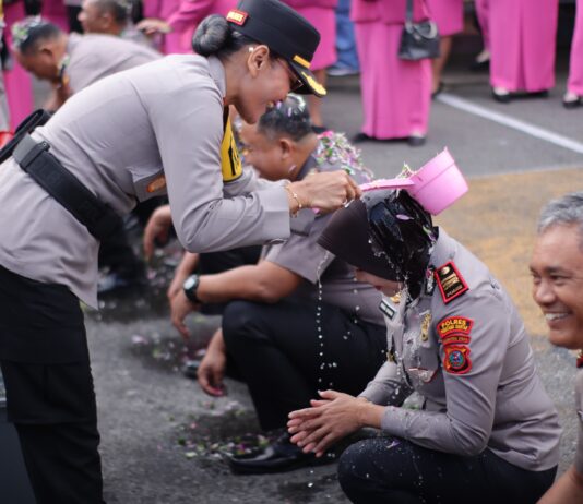 Kapolres Pematangsiantar Pimpin Kenaikan Pangkat 62 Personel Perwira dan Bintara