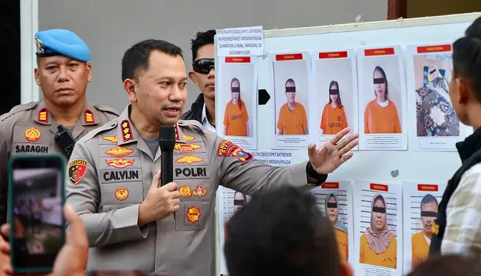 Sindikat Perdagangan Bayi Dibongkar Polrestabes Medan