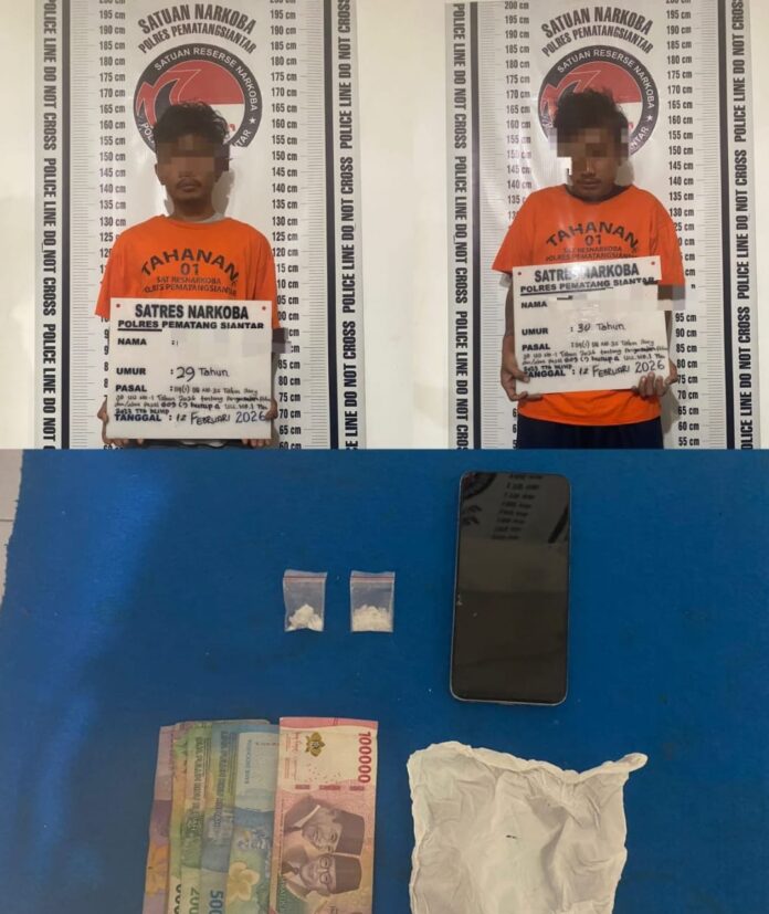 Polres Pematangsiantar Ringkus Pemilik Sabu 2,01 Gram di Jalan Singosari