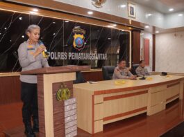 Kapolres Pematangsiantar Sambut Kunjungan Tim Supervisi Ops Ketupat Toba 2026 Mabes Polri