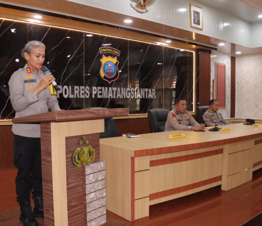 Kapolres Pematangsiantar Sambut Kunjungan Tim Supervisi Ops Ketupat Toba 2026 Mabes Polri