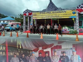 Operasi Ketupat Toba 2026, Brimob Sumut Siaga Amankan Aktivitas Masyarakat di Parapat