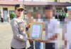 Kapolres Pematangsiantar Berikan Penghargaan ke Masyarakat Berperan Aktif Cegah Penyalahgunaan Narkotika