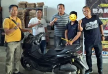 Reskrim Polsek Gunung Malela Ringkus Residivis Curanmor yang Kabur ke Medan