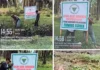 Plang Milik Forwaka Asahan Dirusak OTK, Pengurus Lapor Polisi