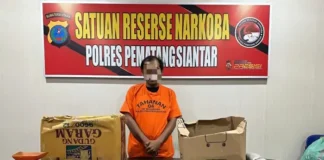 Polres Pematangsiantar Ungkap Peredaran Ganja 7 Kg, 1 Tersangka Ditangkap