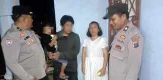 Polsek Siantar Marihat Pertemukan Anak 6 Tahun Terpisah di Jalan Durian dengan Orangtuanya