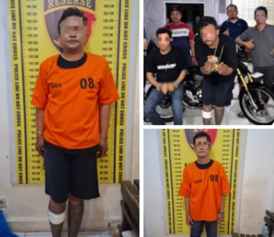 Polres Pematangsiantar Ringkus Dua Pelaku Curanmor Dinas Kodim
