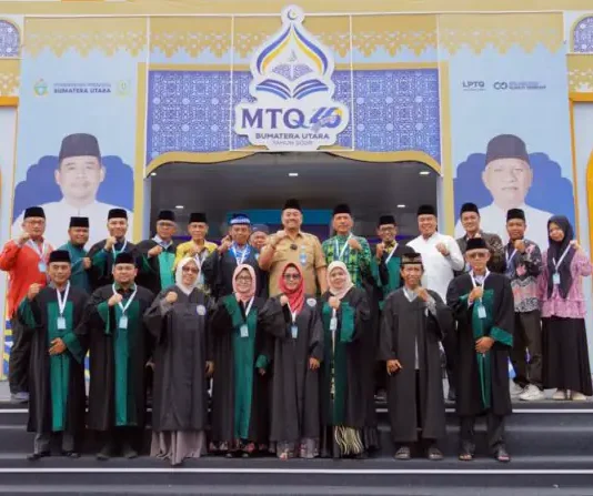 Bupati Baharuddin Beri Semangat Kafilah Batu Bara yang Lolos Final MTQ ke-40 Tingkat Provinsi Sumut