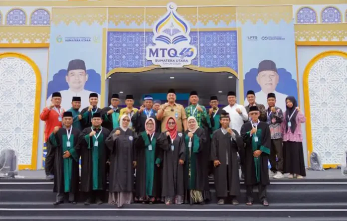 Bupati Baharuddin Beri Semangat Kafilah Batu Bara yang Lolos Final MTQ ke-40 Tingkat Provinsi Sumut