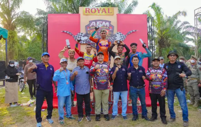 Bupati Baharuddin Siagian Tutup AFM Batu Bara Motocross & Grasstrack 2026