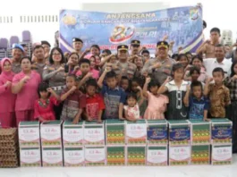Kapolres Simalungun gelar Anjangsana ke Anggota yang Sakit dan Panti Asuhan
