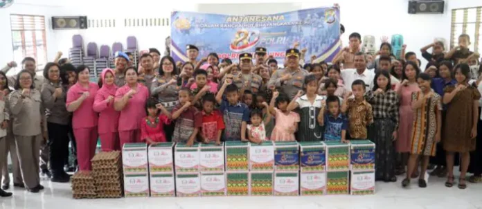 Kapolres Simalungun Gelar Anjangsana ke Anggota yang Sakit dan Panti Asuhan Kapolres Simalungun gelar Anjangsana ke Anggota yang Sakit dan Panti Asuhan