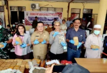 Polres Pematangsiantar Gelar Pemusnahan Barang Bukti Narkotika Polres Pematangsiantar Gelar Pemusnahan Barang Bukti Narkotika