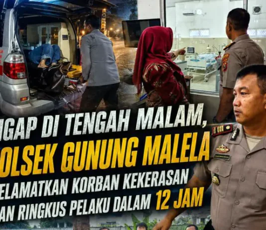 Polsek Gunung Malela Selamatkan Korban Kekerasan, Pelaku Diringkus Dalam 12 Jam