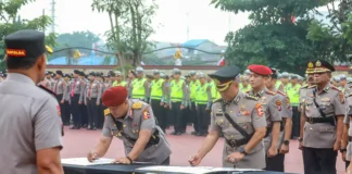 Kapolda Sumut Pimpin Sertijab 24 Pejabat Utama dan Kapolres
