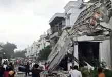 Ledakan Hancurkan Rumah di Grand Polonia Medan Ledakan Hancurkan Rumah di Grand Polonia Medan