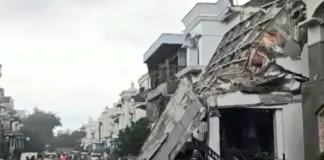 Ledakan Hancurkan Rumah di Grand Polonia Medan Ledakan Hancurkan Rumah di Grand Polonia Medan