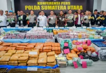 Polda Sumut Ungkap 3.865 Kasus Narkoba dalam Enam Bulan Polda Sumut Ungkap 3.865 Kasus Narkoba dalam Enam Bulan