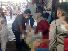 Polsek Siantar Barat Cek TKP Temuan Mayat di Pasar Horas