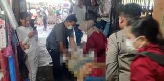Polsek Siantar Barat Cek TKP Temuan Mayat di Pasar Horas