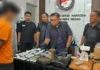 Satresnarkoba Polrestabes Medan Gerebek Gudang Bandar Narkoba Lintas Provinsi
