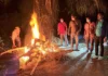 Tim Gabungan Polres Langkat Musnahkan Lokasi Penyalahgunaan Narkoba di Desa Bubun